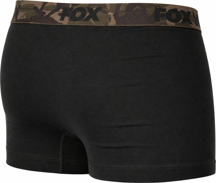 2kom - Bokserice Fox Boxer Shorts Khaki/Black