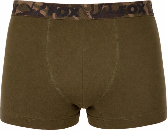 2kom - Bokserice Fox Boxer Shorts Khaki/Black
