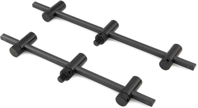 2kom - Držač za štapove Fox Black Label Carbon Adjustable Buzz Bars