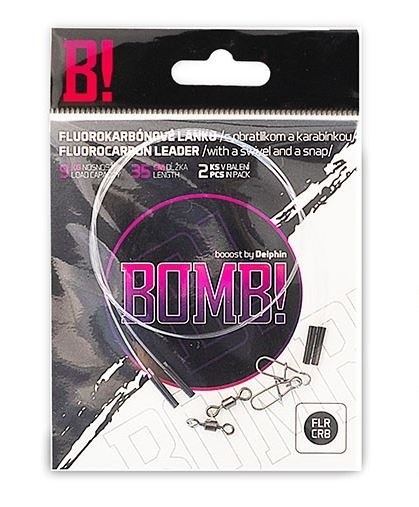 2kom - Fluorokarbonska sajla BOMB! s Vrtilicom i Kopčom