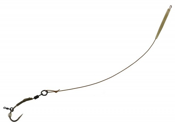 2kom - Gotov Predvez Carp'R'Us Ready Ronnie Rig Strip-X Mat Brown 25lb
