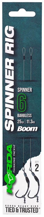 2kom - Gotov Predvez Korda Spinner Rig 25lb Barbless