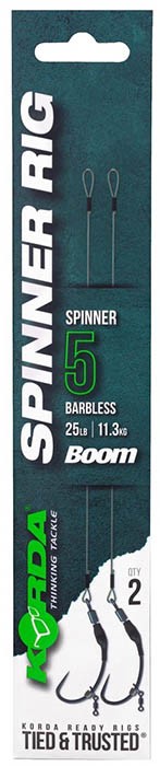 2kom - Gotov Predvez Korda Spinner Rig 25lb Barbless