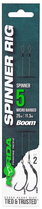 2kom - Gotovi Predvez Korda Spinner Rig 25lb Micro Barbed