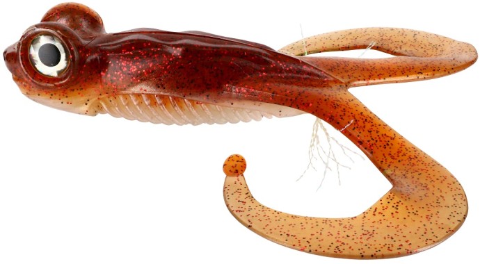 2kom - Gumeni Mamac Gunki Bull Frog 10cm 16,1gr