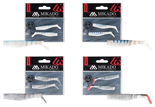 2kom - Gumeni Mamac Mikado Fishunter II 6,5cm