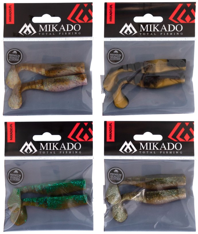 2kom - Gumeni Mamac Mikado Fishunter II 7,5cm