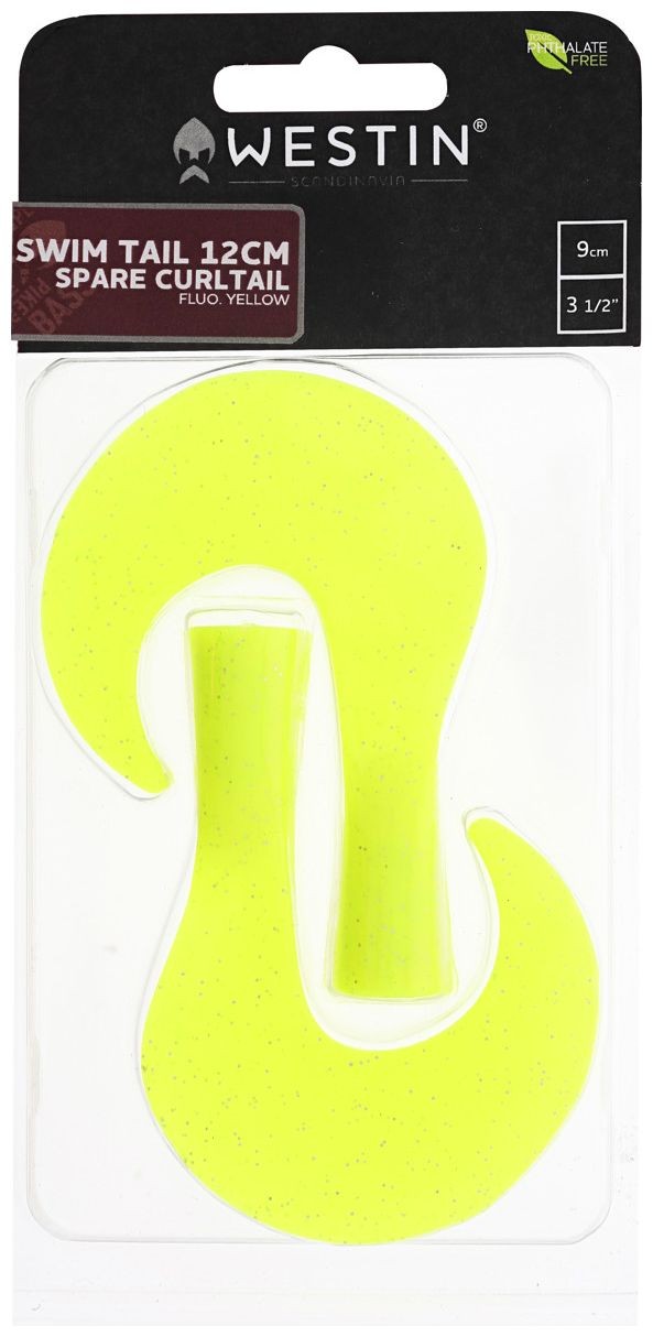 2kom - Gumeni Mamac Westin Swim Tail Spare Curltail 12cm 8gr