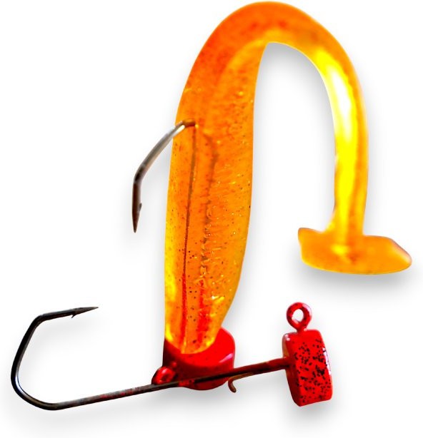2kom - Jig glava Fishmachine Flathead