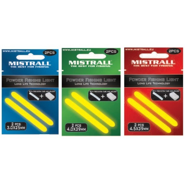 2kom - Kemijsko svjetlo Mistrall s adapterom 3x25mm