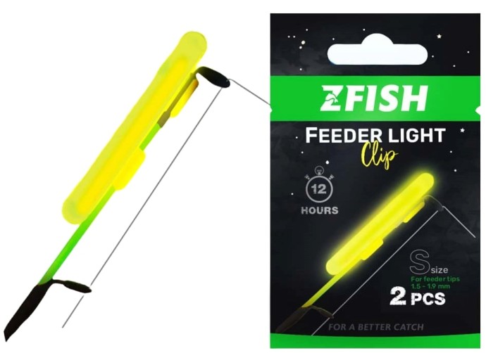 2kom - Kemijsko Svjetlo Zfish Feeder Light Clip