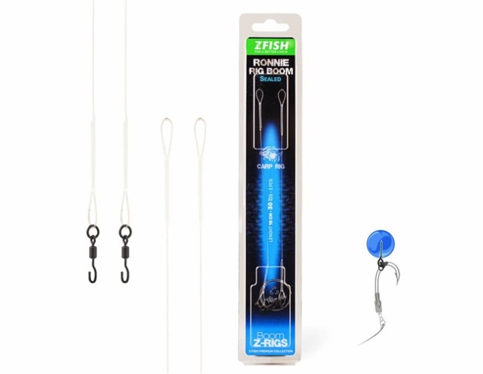 2kom - Krimpani Predvez Zfish Ronnie Rig Boom 18cm/30lbs