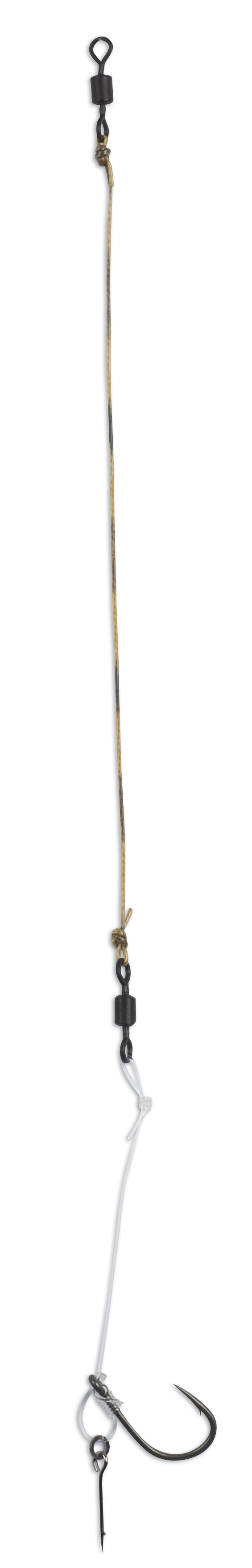 2kom - Predvez Anaconda Piercer Hinged Stiff Combi D-Rig s Kontrakukom