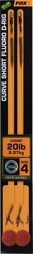 2kom - Predvez Fox Edges Curve Short Fluoro D-Rig Illusion