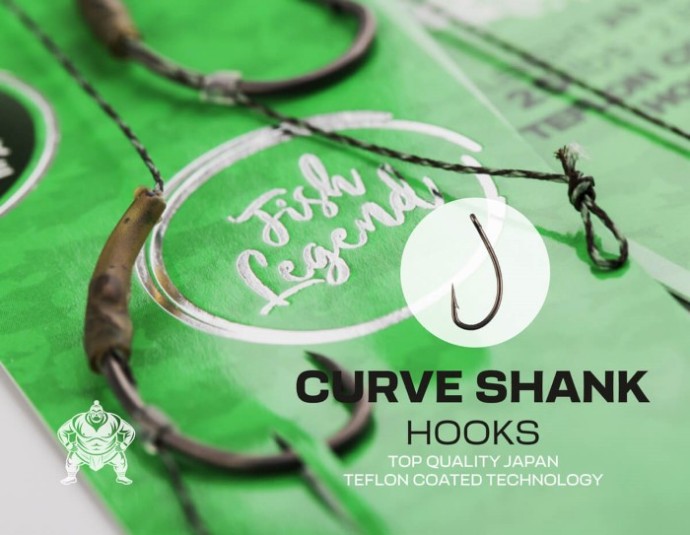 2kom - Predvez Zfish Curve Shank Carp Rig