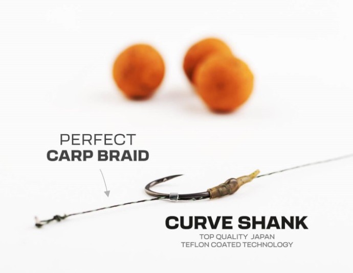 2kom - Predvez Zfish Curve Shank Carp Rig