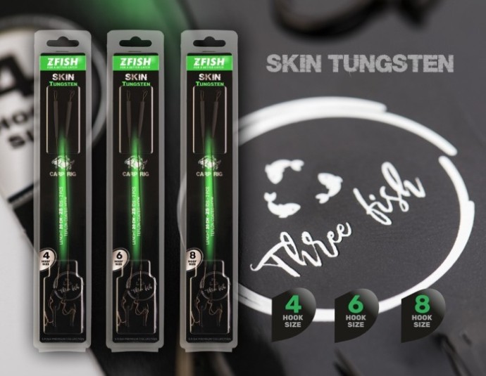 2kom - Predvez Zfish Skin Tungsten Rig