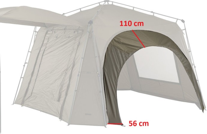 2kom - Set za spajanje bivaka Mivardi Base Camp XXL