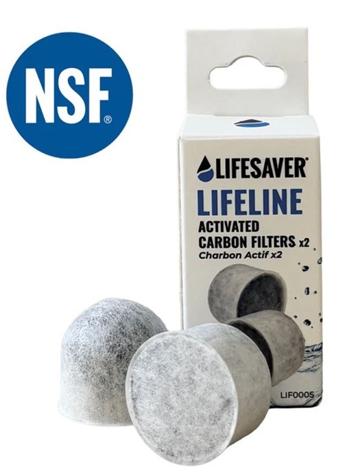 2ks - Aktivní Uhlíkové Filtry Lifesaver Replacement Activated Carbon Filtres