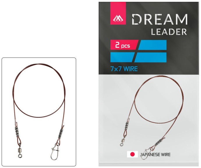 2ks - Hotový Návazec Mikado Dream Leader 7x7