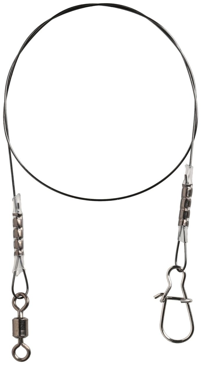 2ks - Hotový Návazec Mikado Titanový Jaws Predator 20cm