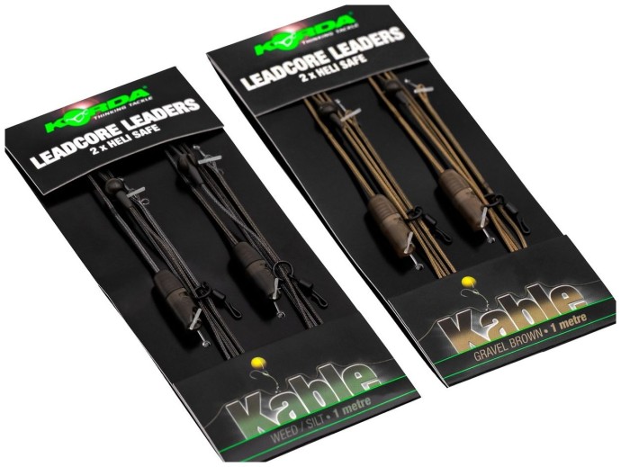 2ks - Koncová Montáž Korda Leadcore Leader Heli Safe 1m