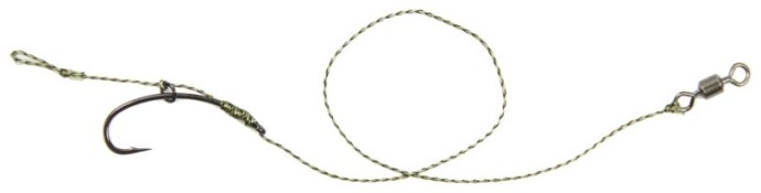 2ks - Náväzec Mistrall Ring Hair Rig s Protihrotom Veľkosť 2 2ks - Náväzec Mistrall Ring Hair Rig s Protihrotom Veľkosť 2