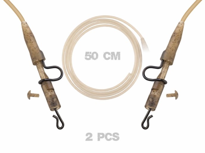 2ks - Závěsky Zfish Heavy Duty s Bužírkou + QC