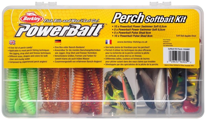 30ks - Gumová Nástraha Berkley PowerBait Softbait Kit Perch