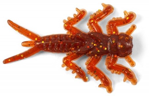 31kom - Gumeni Mamac Iron Claw Drop Stuff Larva 2,5cm