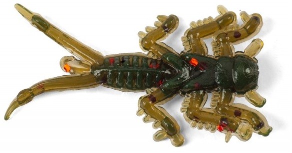31kom - Gumeni Mamac Iron Claw Drop Stuff Larva 2,5cm