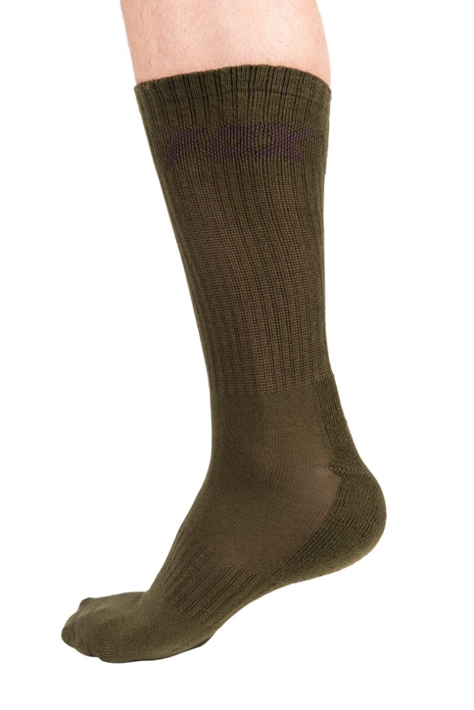 3kom - Čarape Fox Socks - Green Veličina 40-43