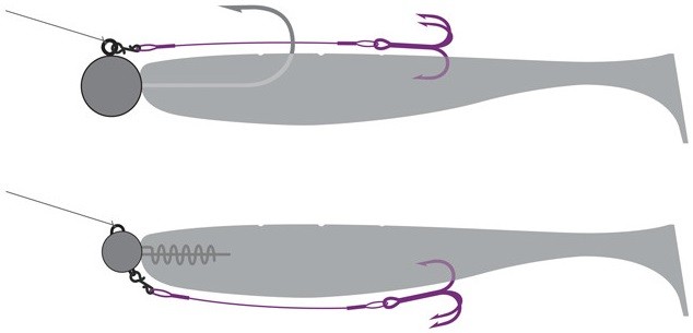 3kom - Gotovi Predvez Delphin BOMB! Twisto Rigs Fluorocarbon