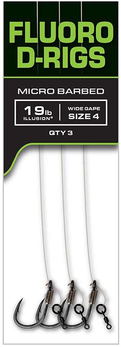 3kom - Gotovi Predvez Fox Edges Fluoro D-Rigs
