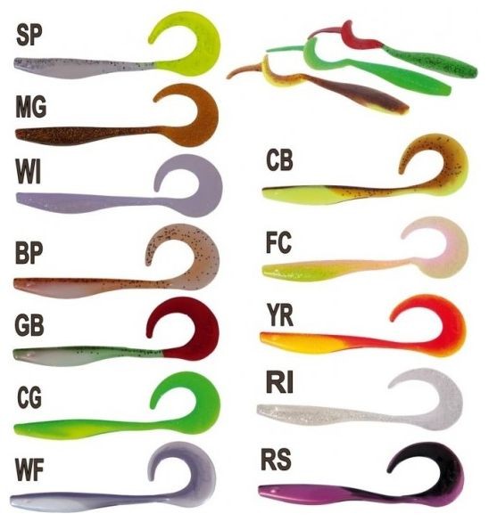3kom - Gumeni Mamac Iron Claw Slim Jane 13,5cm