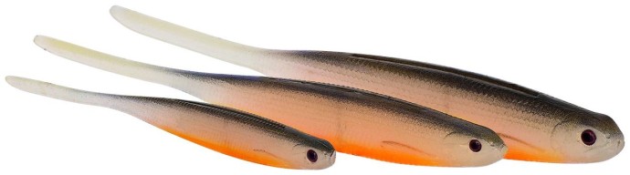 3kom - Gumeni Mamac Westin ShadTeez Pin-Tail 8cm 1,4gr Lemon