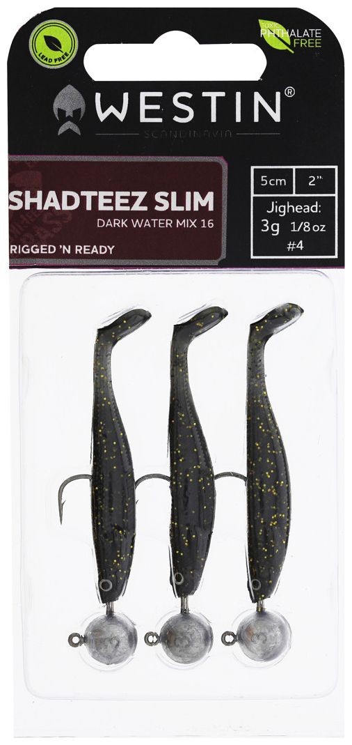 3kom Gumeni Mamac Westin ShadTeez Slim R 'N R 5cm 3gr