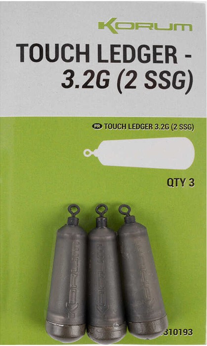 3kom - Olovo Korum Touch Ledger 3,2gr (2 SSG)