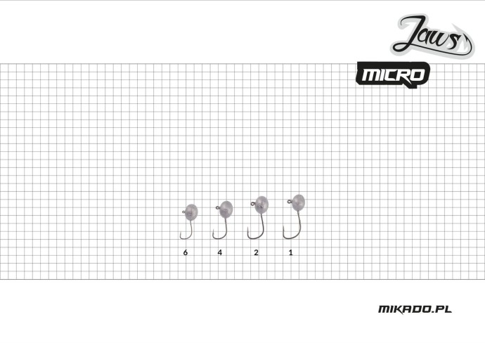 3kom - Pakiranje Jig glava Mikado Jaws Micro 5gr