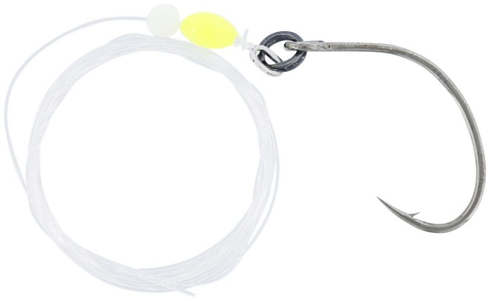 3kom Predvez Inline Seatrout Rig Westin Single Hooks 0,42mm 120cm