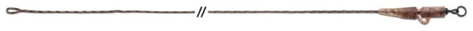3kom Predvez od upredenice Anaconda Jungle Flexi Ring Swivel Leadcore 80cm