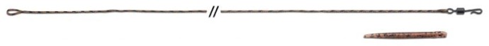 3kom Predvez od Upredenice Anaconda Jungle Quick Change Leadcore 80cm