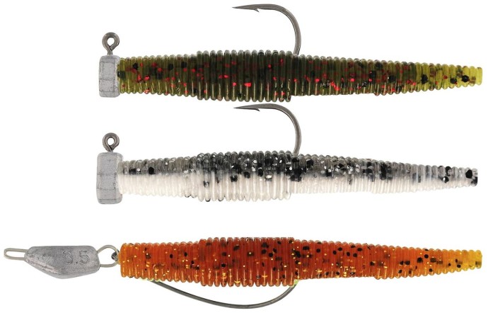3kom - Set Gumenih Mamaca Westin Ned Worm Slim R 'N R 5,5cm 1g/2g/3,5g