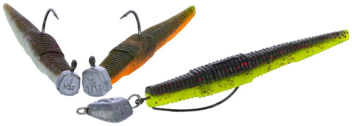 3kom - Set Gumenih Mamaca Westin Ned Worm Slim R 'N R 5,5cm 1g/2g/3,5g