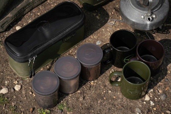 3kom Set za jelo Korda Compac Tea Set 3 Piece