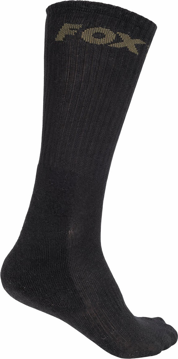 3ks - Čarape Fox Socks - Black