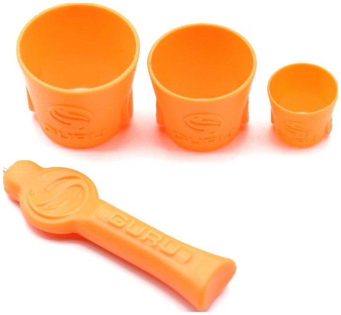 3ks Formička Na Pelety Guru Pellet Cone (3 Sizes Per Pack)