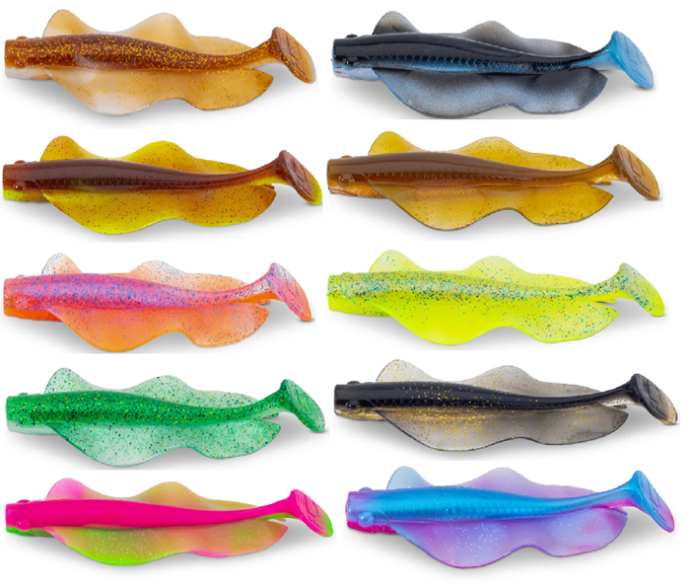 3ks - Gumová Nástraha Iron Claw Wave Glider 16cm 31g
