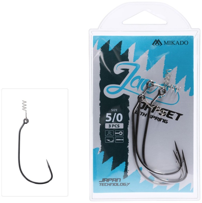 3ks Háčik Mikado Jaws Offset