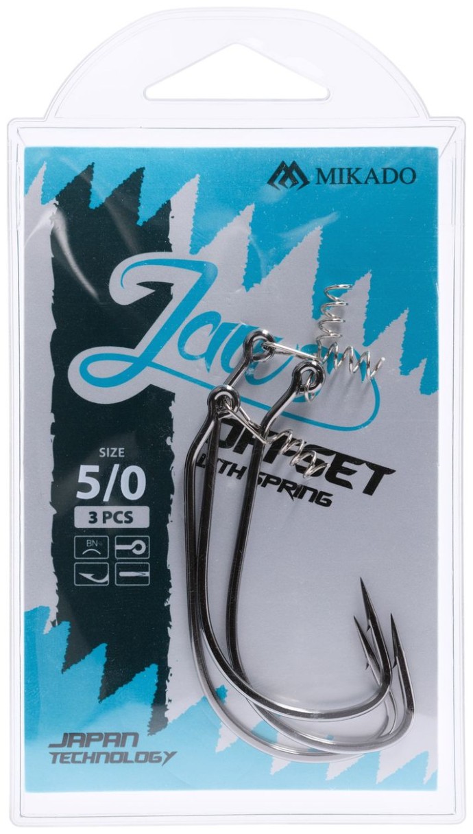 3ks Háčik Mikado Jaws Offset